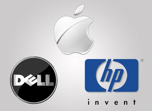 HP und Dell vs Apple