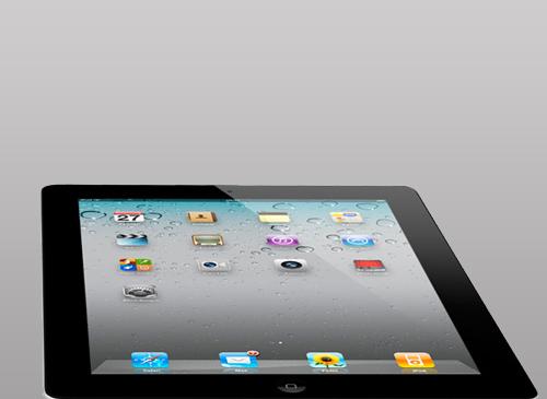 iPad 2 draufansicht