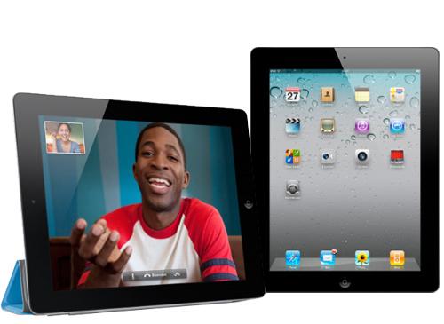 iPad 2 Schrägansicht und Frontansicht