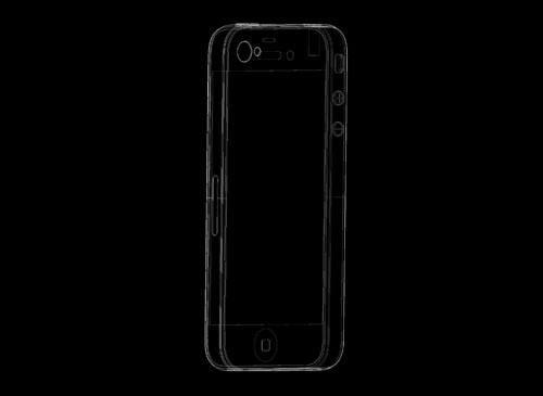 iPhone 5Konzeptbild Rückseite