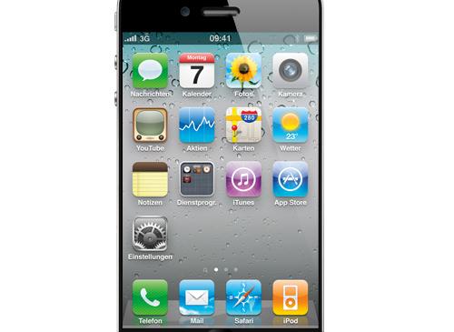 iPhone 5 Display nahaufnahme