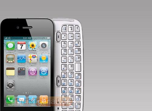 Apple Iphone 5 mit Tastatur