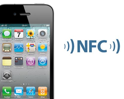 iPhone 4G und NFC Logo