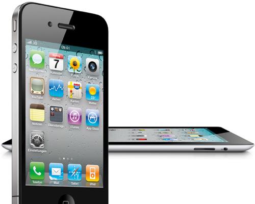 iPhone 4 vor iPad 2