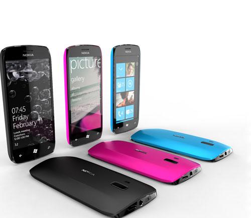 Nokia Windows Phone 7 Konzeptbild
