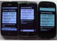 Browser von iPhone 4 vs.