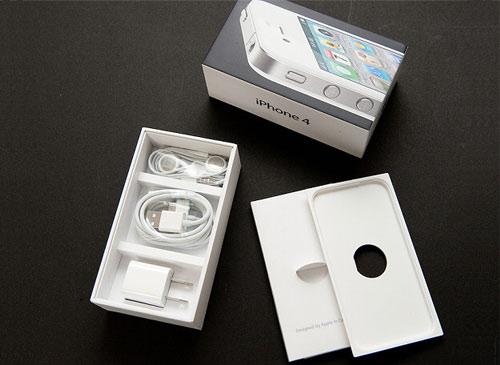 iPhone 4 offene Verpackung