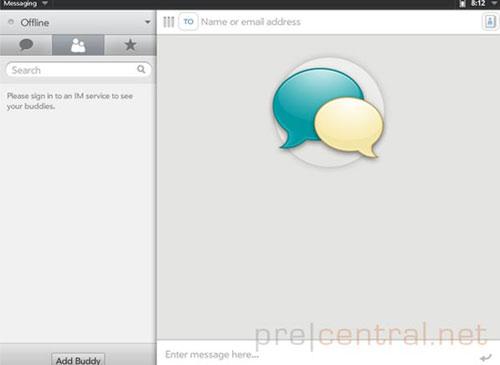 HP WebOS Messenger