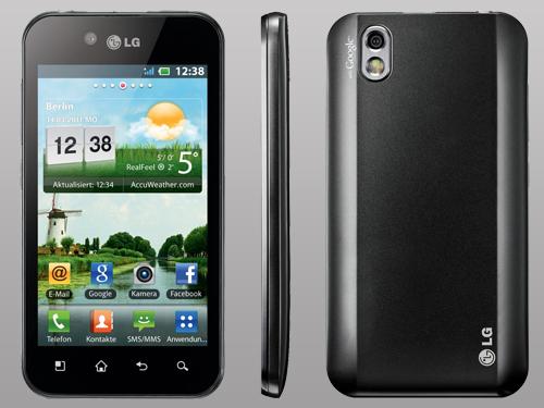 LG Optimus Black Ansichten