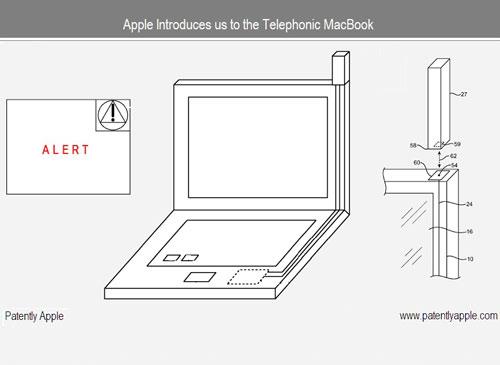 Macbook mit Antenne