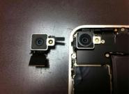 Weißes iPhone 4: Kameralinse und 