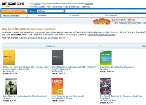 Amazon Download Shop