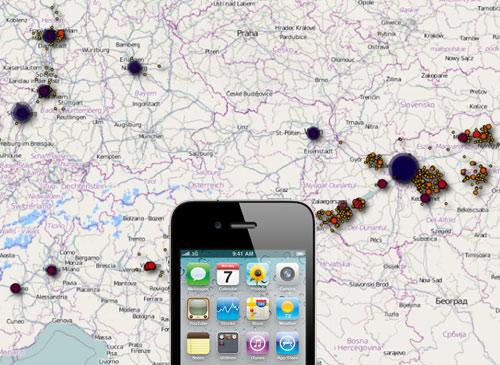 iPhone tracking