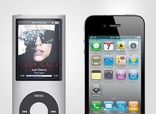 iPod Nano und iPhone
