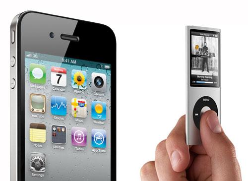 iPod nano und iPhone