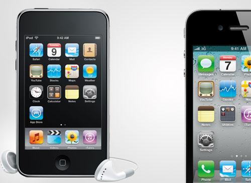iPod Touch und iPhone 4