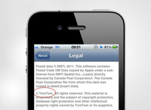 Apple und TomTom