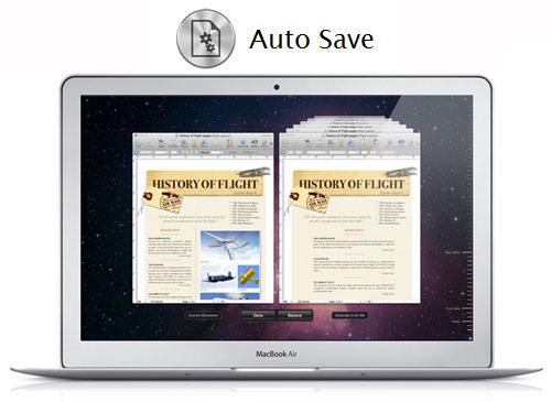 IOS 5 Auto Save
