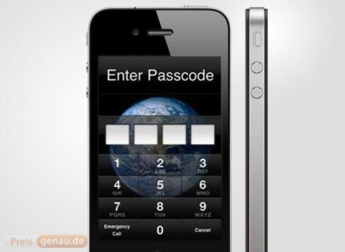 iPhone 4 Passwörter