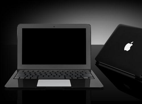 MacBook Air in schwarz