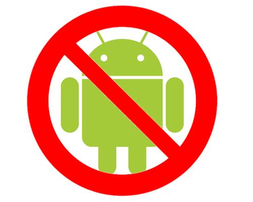 Android Verbot