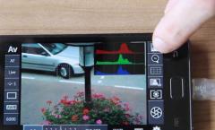 Canon Spiegelreflex-Kamera mit Android Handy 