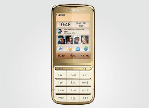 Nokia C3-01 Gold