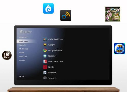 Google TV mit Android apps