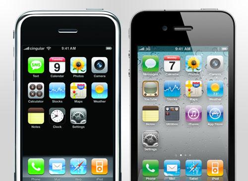 iPhone 3GS und iPhone 4
