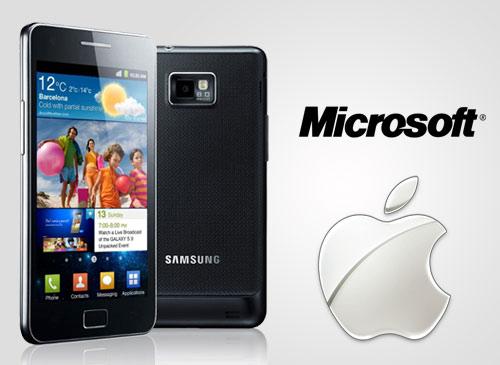 Samsung Galaxy S2 und Apple
