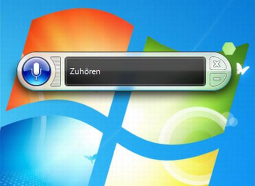 Windows 7 Sprachsteuerung