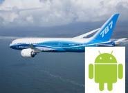 Google Android im Flugzeug: Boeing 