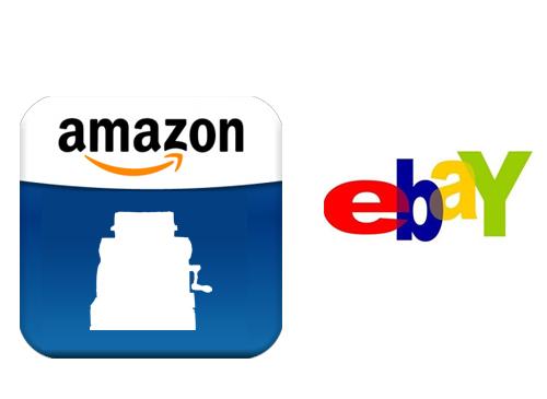 Amazon kassen Logo Ebay logo