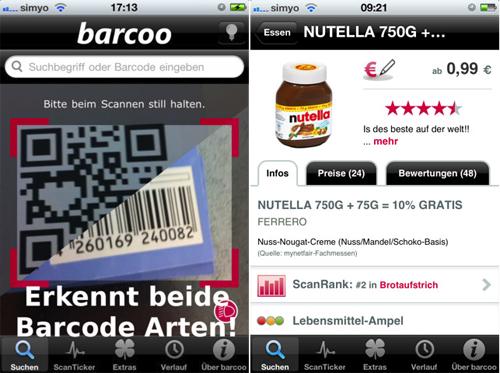 Apple App Barcoo