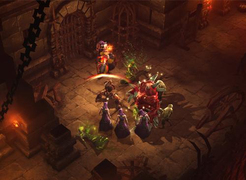 Diablo 3 Screnshot Kampf