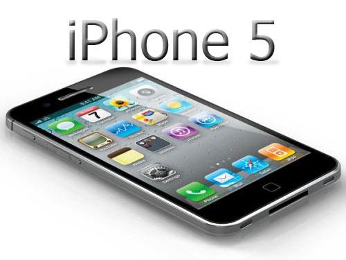 iPhone 5 mit Logo