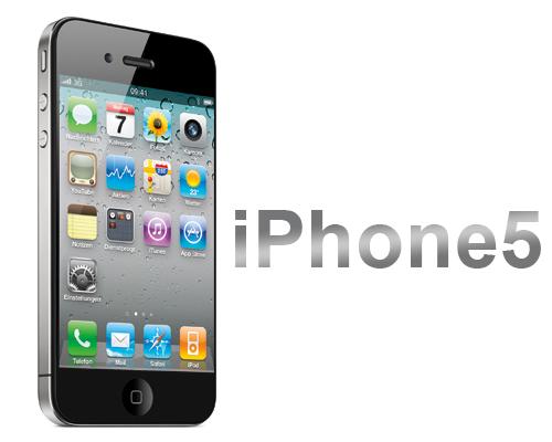 iPhone 5 und logo