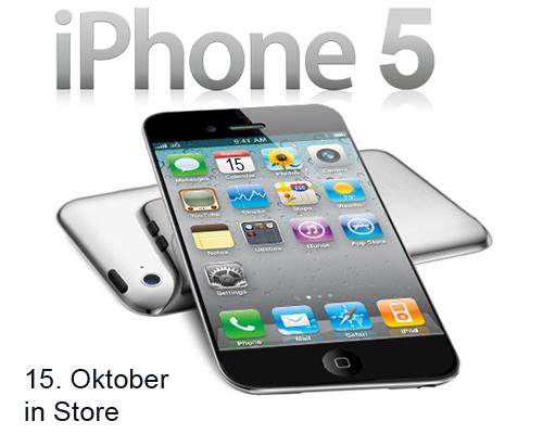 iPhone 5 15 Oktober Erscheinungstermin