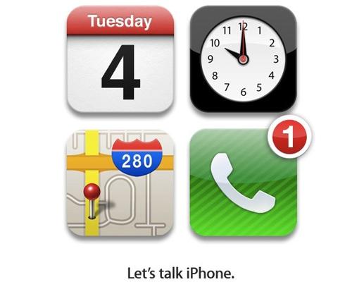 iPhone Prässentations einladungsbild