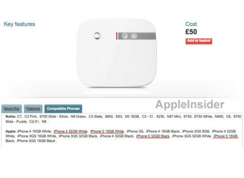 Vodafone Signal Verstärker für iPhone 5