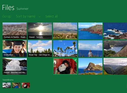 Windows 8 Galeri Screenshot