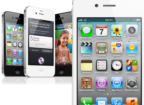 iPhone 4S Ansichtene