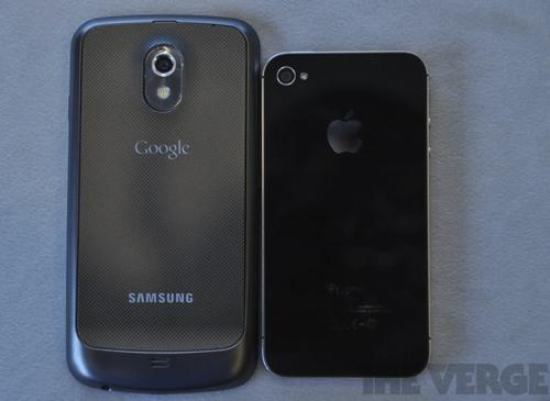 iPhone 4S Google Nexus Vergleich
