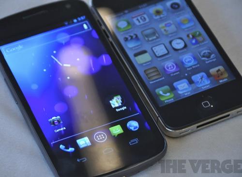 Samsung Nexus VS Apple iPhone 4S 