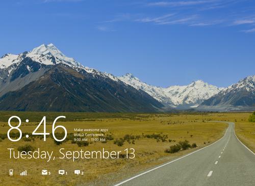 Windows 8 Startbild