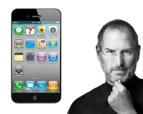 iPhone 5 und Steve Jobs
