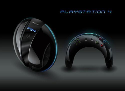 Playstation 4 mit Kontroler