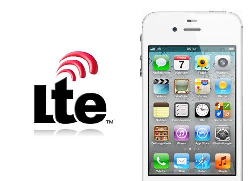 iPhone 4S mit LTE Logo