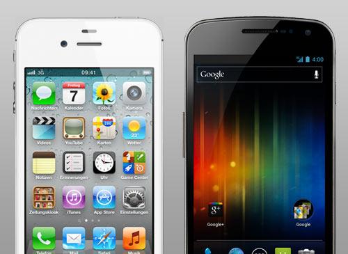 Apple iPhone 4S VS Samsung Galaxy Nexus