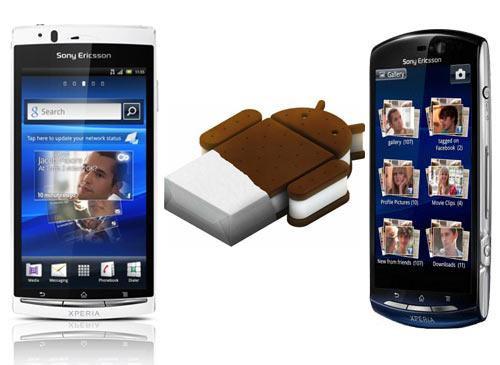 Google Android 4.0 Sony Ericsson